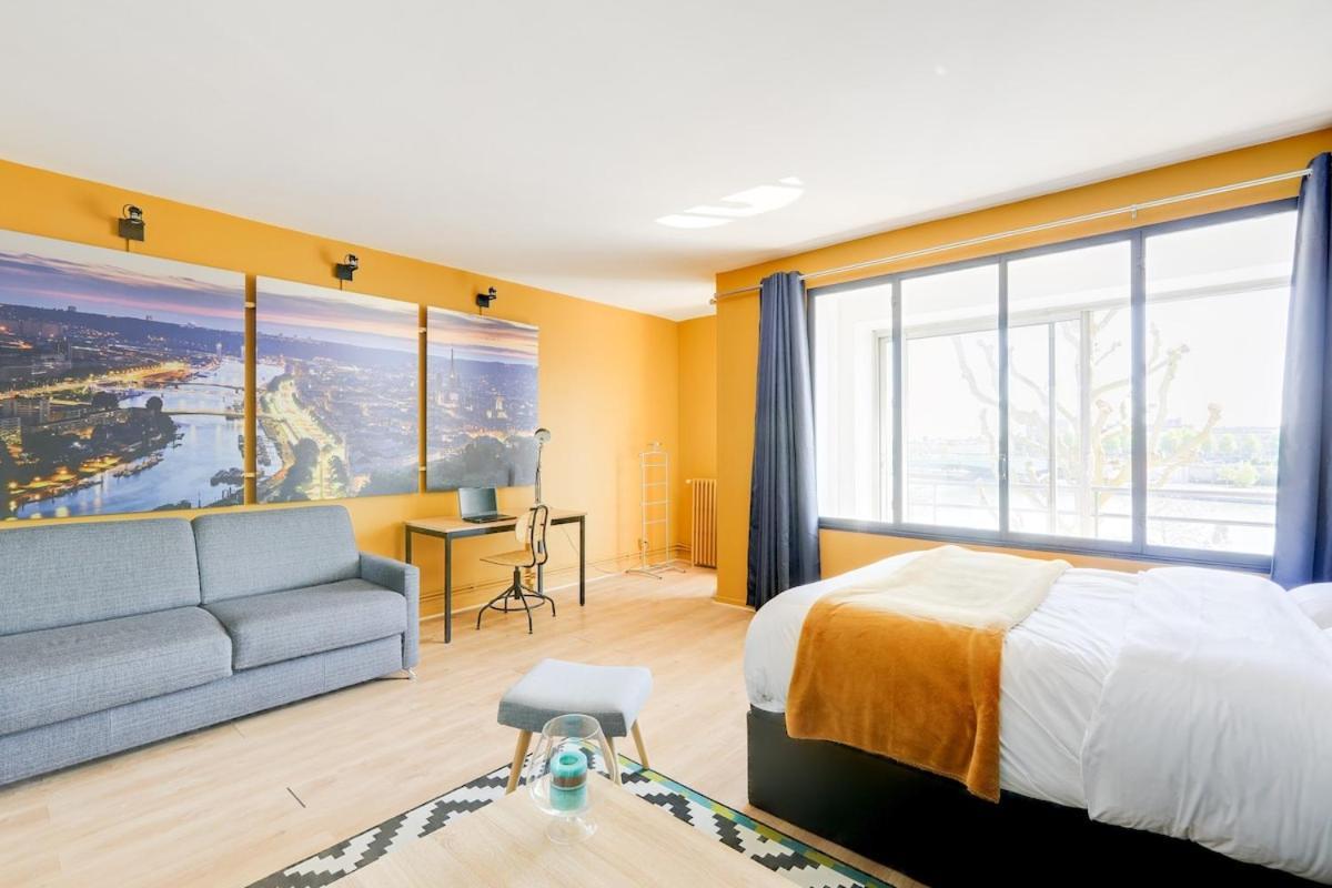 Apartament La Cathedrale - Vue Sur Seine Rouen Zewnętrze zdjęcie